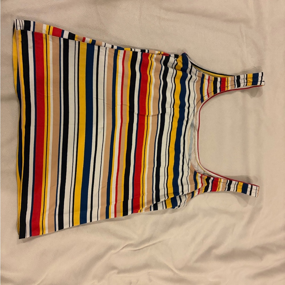 Striped Multicolor Tank Top - Picture 2 of 2